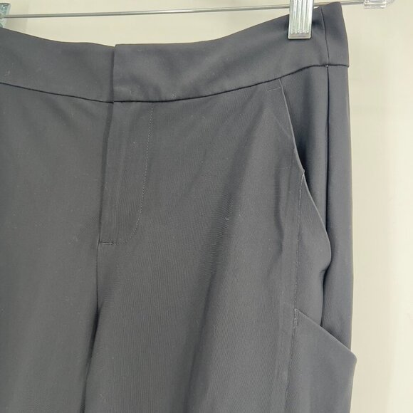 Athleta Stellar Straight Crop Pants Black S Women's ize 6 - Picture 4 of 9